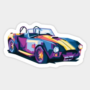 AC COBRA Sticker